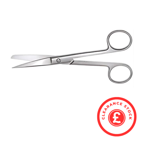 Dressing Operating Scissor SH BL Curved 18cm